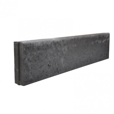 TrendHout Betonband antraciet (12 x 25 x 100 cm)