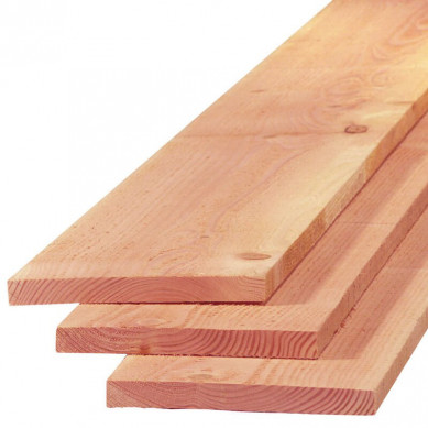 TrendHout plank lariks douglas 2,2 x 20,0 cm (5,00 mtr) gezaagd