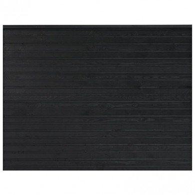 Plus Danmark schutting zelfbouw vuren | Plus Plank recht zwart (174 x 129 cm)