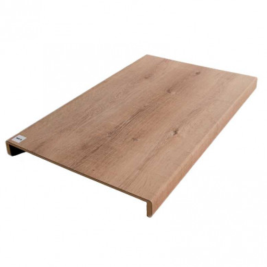 Stepwood Overzettreden met neus (2 stuks) - PVC toplaag - Eik rustiek - 140 x 60 cm