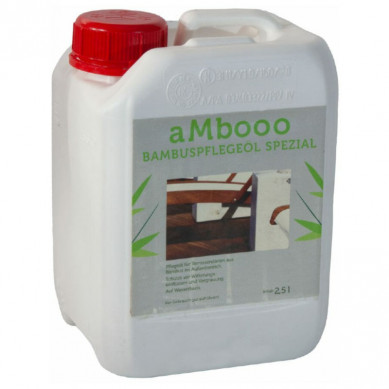 aMbooo onderhoudsolie bamboe Amber (2,5 liter)
