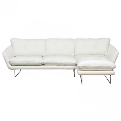 Bo Lundgren Hoekbank - Kuddar - rechts - stof Alpine wit 101