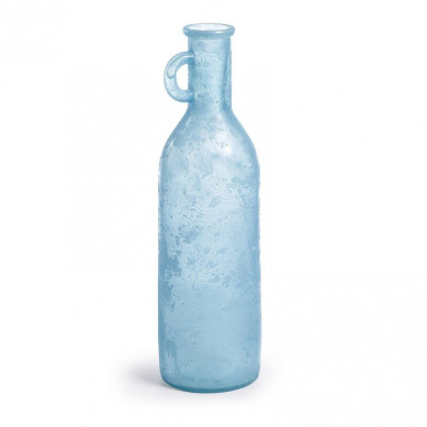 La Forma vaas Tilbund | blauw glas (50 cm hoog)