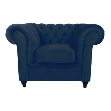 Dutch by HomingXL Fauteuil - Giethoorn - Kronos fluweel blauw 9