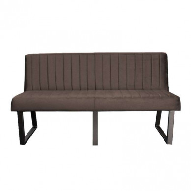 HomingXL Eetkamerbank - Hengelo - stof Element antraciet 02 - 220 cm