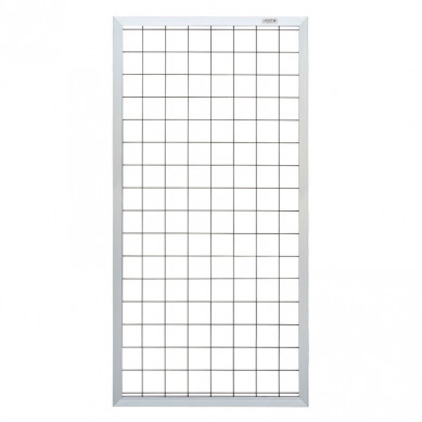 Elephant draadscherm Forte aluminium kader met zwart draad (90 x 180 cm)