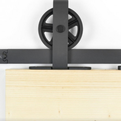 HomingXL Schuifdeursysteem Spaak bovenop - Mat zwart