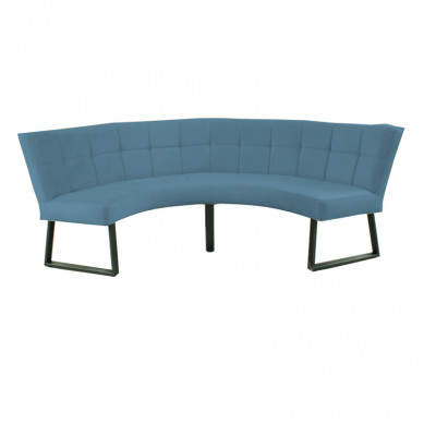 HomingXL Eetkamerbank - Amsterdam - stof Element petrol 14 - geschikt voor tafel 150 cm