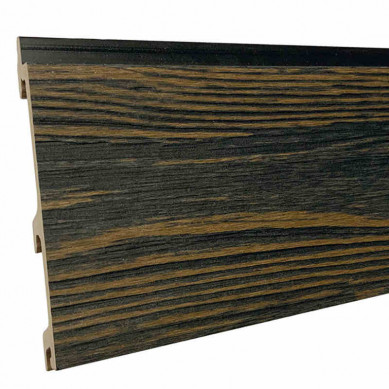Elephant Eva-Last Composiet Gevelbekleding Driftwood Black Stripes XL (24,5 x 152 (163) x 5900 mm)