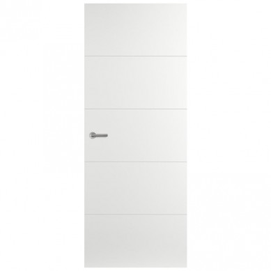 Svedex binnendeur Linea | AL14 opdek afgelakt (alpine wit) links 201,5 x 78 cm
