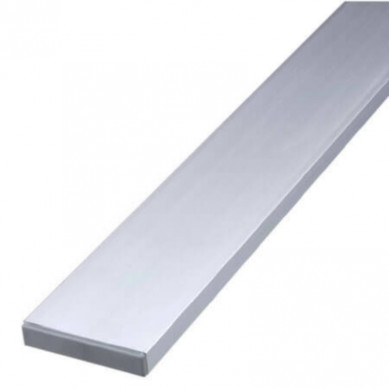 C-Wood Ligger aluminium blank 180 x 7 cm (3 stuks) incl. schroeven