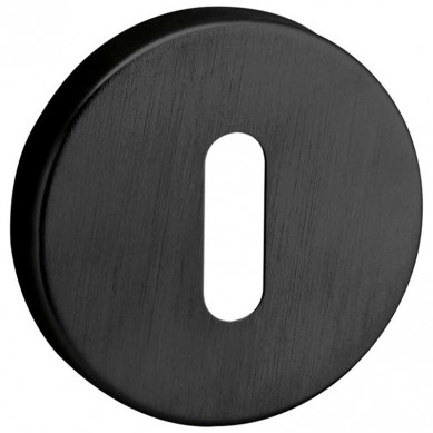 Austria Sleutelrozet klikvast | KV0130 rond mat zwart