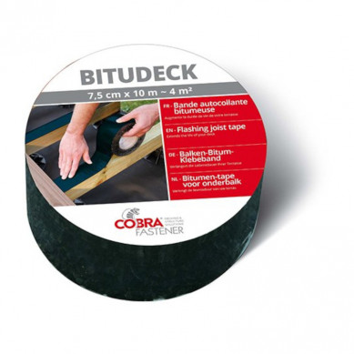 Cobra Bitudeck afdekband voor onderbalken - 7,5 cm x 10 meter