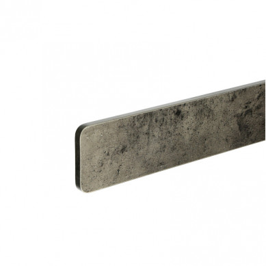 Bo Lundgren Afwerkkap Rechts - Göteborg Beton Donker - 69 x 7 cm