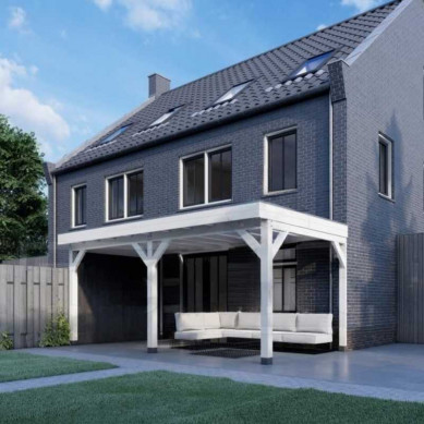 TrendHout Veranda Ancona - 3 meter diep