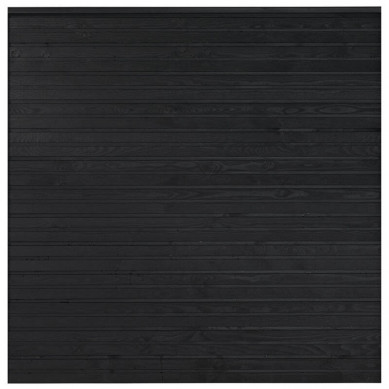 Plus Danmark schutting zelfbouw vuren | Plus Plank recht zwart (174 x 166 cm)