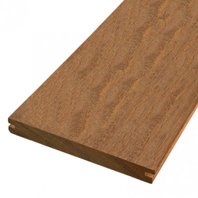 Elephant Vlonderplank hardhout Cumaru 2,4 x 14,5 cm geschaafd voor clips