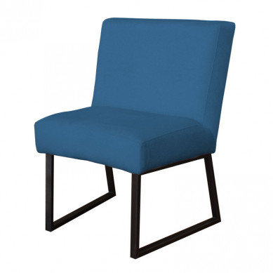 HomingXL Eetkamerstoel - Rotterdam - geschikt voor ronde tafel - stof Element azure 21