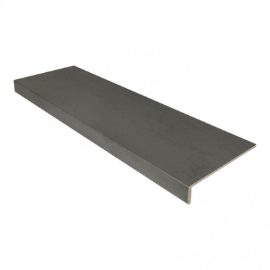 Maestro Steps overzettrede met neus | Laminaat | Betonlook Dark Grey Stone | 130 x 38 cm