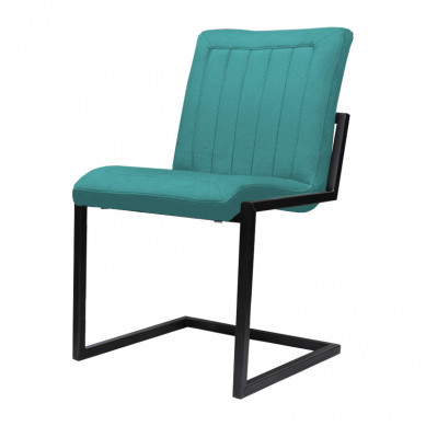 HomingXL Eetkamerstoel - Lara - stof Element turquoise 15