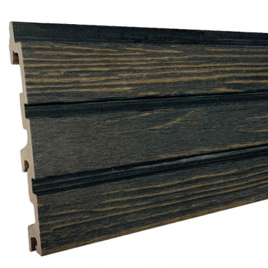 Elephant Eva-Last Composiet Gevelbekleding Driftwood Black Stripes S (24,5 x 152 (163) x 5900 mm)