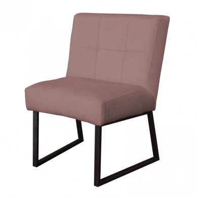 HomingXL Eetkamerstoel - Amsterdam - geschikt voor ronde tafel - stof Element grijsbruin 05