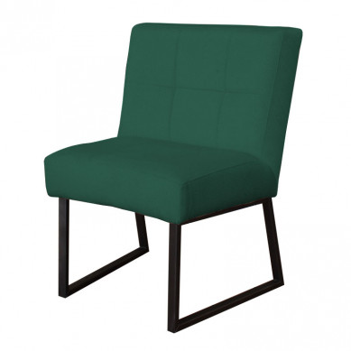 HomingXL Eetkamerstoel - Amsterdam - geschikt voor ronde tafel - stof Element bosgroen 20