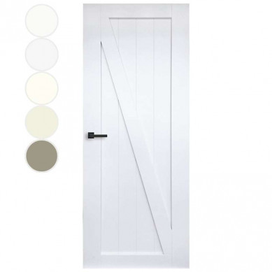 Austria Binnendeur - Cabana Blanco - Uno links - Hoogwaardig voorgelakt wit