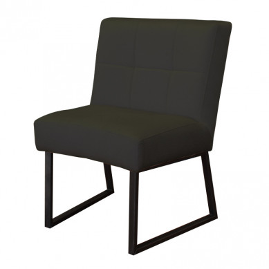 HomingXL Eetkamerstoel - Amsterdam - geschikt voor ronde tafel - stof Element antraciet 02