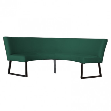 HomingXL Eetkamerbank - Rotterdam - stof Element bosgroen 20 - geschikt voor tafel 150 cm