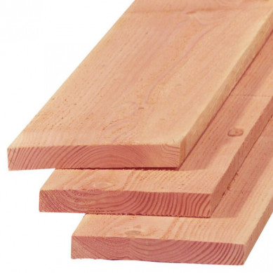 TrendHout plank lariks douglas 3,2 x 20,0 cm (4,00 mtr) gezaagd