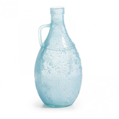 La Forma vaas Tilbund |blauw glas (26 hoog)