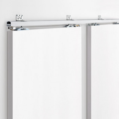 Austria schuifdeursysteem voor dubbele binnendeur | Swipe 400 S (80kg per deur)