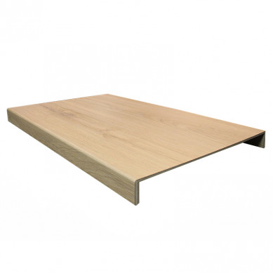 Ekostairs Overzettreden met neus (2 stuks) - PVC toplaag - Donau - 100 x 60 cm