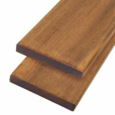 Smaragd Vlonderplank hardhout Ipé 2,1 x 14,5 cm (2,15 mtr) geschaafd