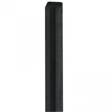 HomingXL Paal beton met sleuf - begin-eindpaal 11,5 x 11,5 cm antraciet (277 cm)