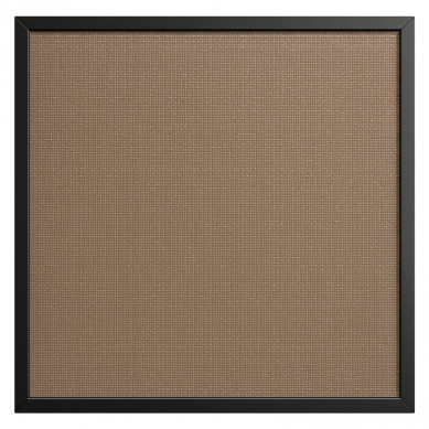 C-Wood Schutting Sereno Textileen Sahara Weave - Zwart aluminium kader (180 x 180 cm)