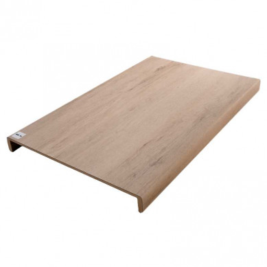 Stepwood Overzettreden met neus (2 stuks) - PVC toplaag - Eik luxe - 100 x 60 cm