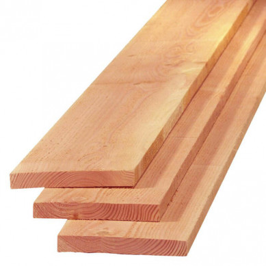 TrendHout plank lariks douglas 2,2 x 15,0 cm gezaagd