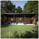 Multi tuinhuis open 14 m2 onbehandeld incl dakleer/alu strips 218 x 635 x 220 cm | Type B