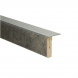 Uitloopprofiel Zilver - Göteborg Beton Donker - 136 x 6,3 cm