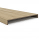 Overzettreden met neus (2 treden) - PVC toplaag - Almond oak - 150 x 55 cm