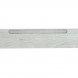 Afwerklijst onderkant | Ledstrip warm wit | Kalmar Wit Grenen | 140 x 5,5 cm