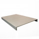 Overzettreden met neus (2 stuks) - PVC toplaag - Opaal - 140 x 60 cm