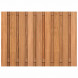 Schutting hardhout keruing recht 17L (130 x 180 cm) v-groef schermdikte 3,9 cm
