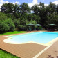 C-Wood Vlonderplank totaalpakket composiet 2,1 x 14 cm teak bruin (4 mtr) grove ribbel en vlak