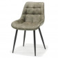 Bo Lundgren Eetkamerstoel - Loena - stof Cowboy retro lederlook olijf groen