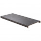 Ekostairs Overzettreden met neus (2 stuks) - PVC toplaag - Graniet - 100 x 60 cm