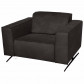 HomingXL Fauteuil Lambada - leer Colorado antraciet 01