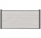 C-Wood Schutting composiet Como bi-color beige met antraciet aluminium kader (180 x 90 cm)